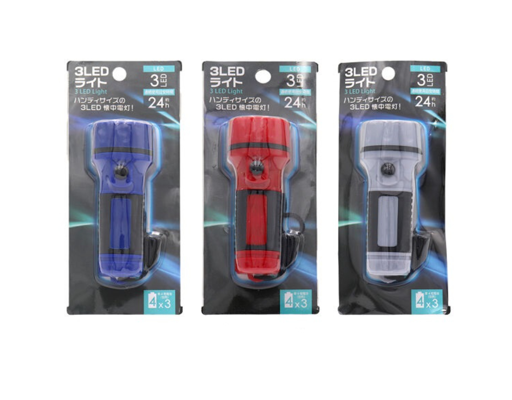 Daiso [SELECTED RANDOMLY] 3 LED Light | myaeon2go