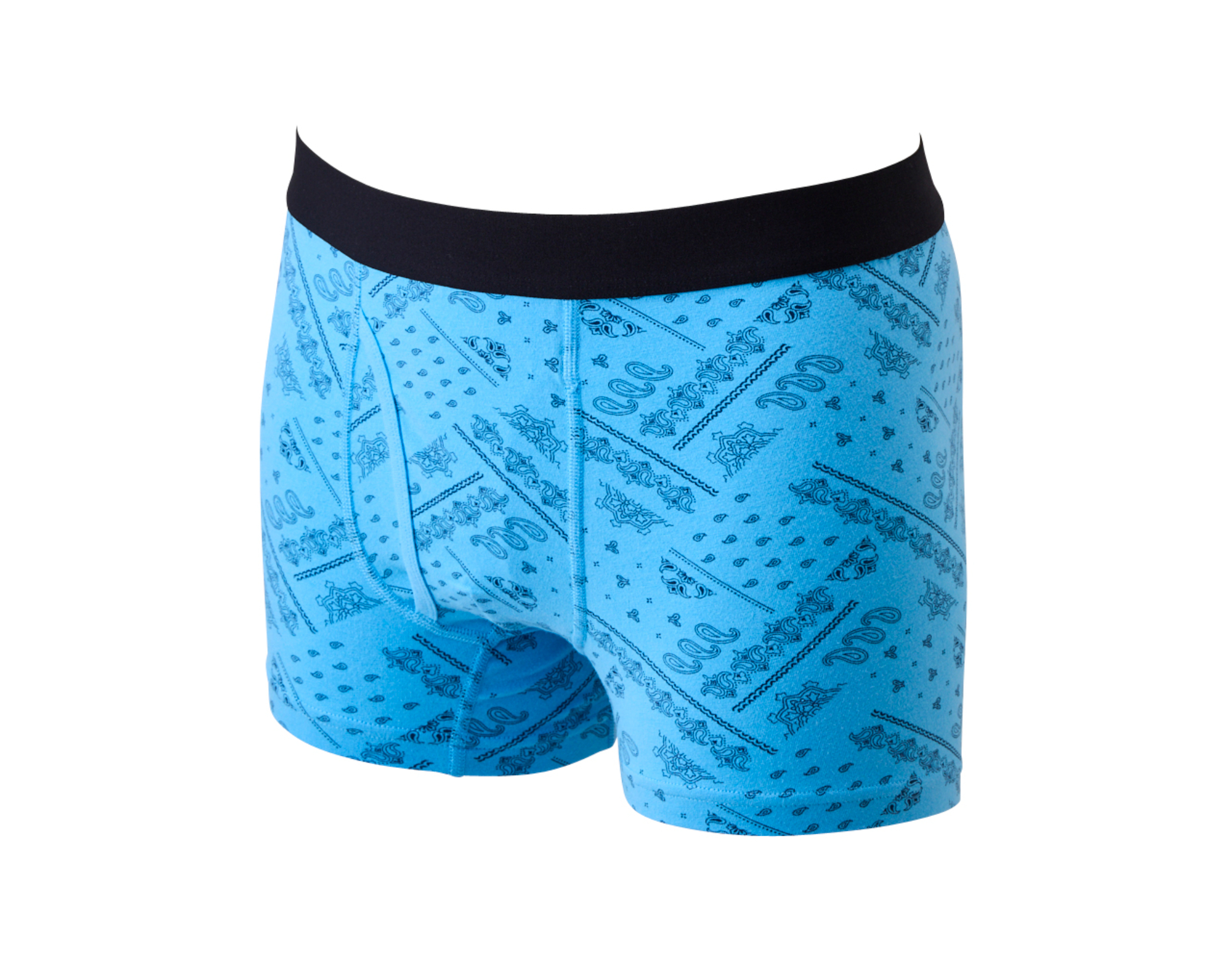 TOPVALU Men Normal Length Bandana PT Boxer Blue | myaeon2go